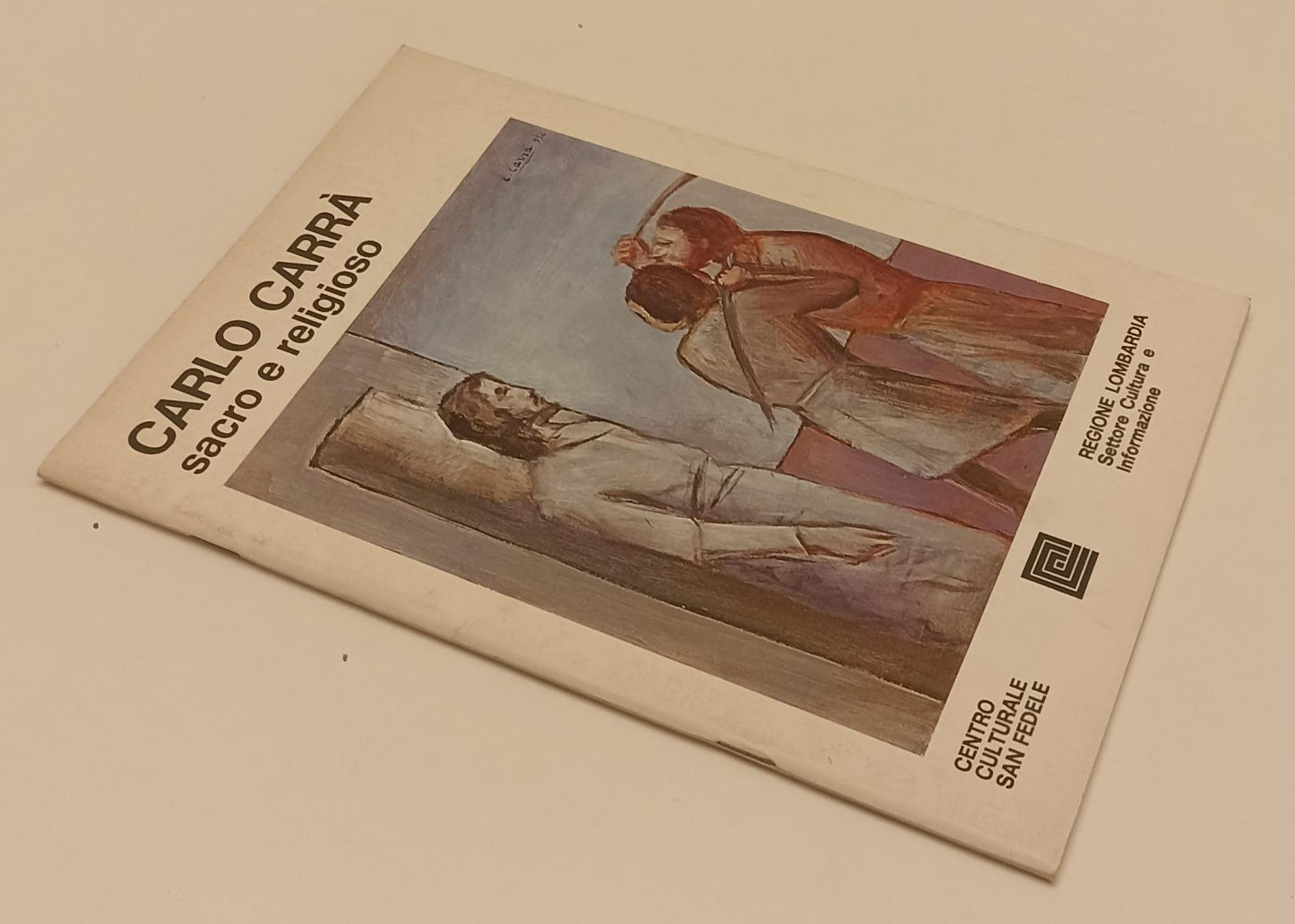 LT- CARLO CARRA' SACRO E RELIGIOSO CATALOGO MOSTRA - GALLERIA SAN FEDELE- XFS173