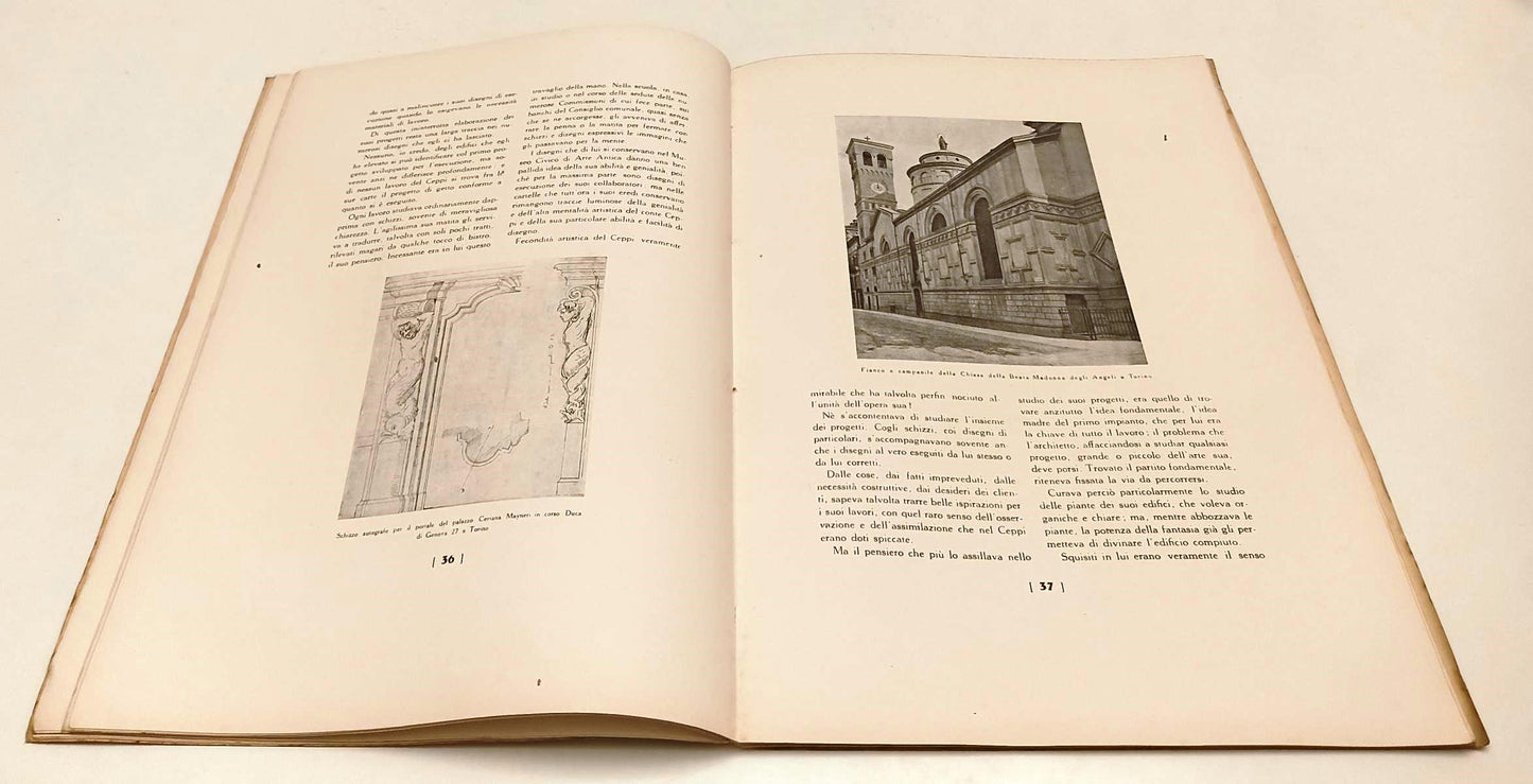 LT- CARLO CEPPI 1829/1921 ARCHITETTO - BRUNO CHEVALLEY WIESENHOF - 1931- B- XFS5