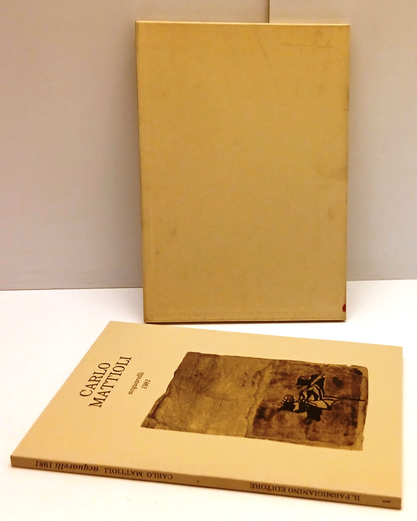 LT- CARLO MATTIOLI ACQUARELLI COPIA NUMERATA- IL PARMIGIANINO EDITORE- 1981- WPR