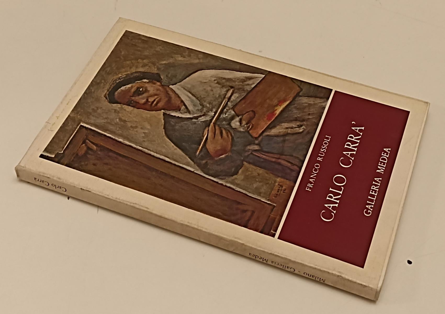 LT- CARLO CARRA' CATALOGO - FRANCO RUSSOLI - GALLERIA MEDEA --- 1975- BS- XFS183