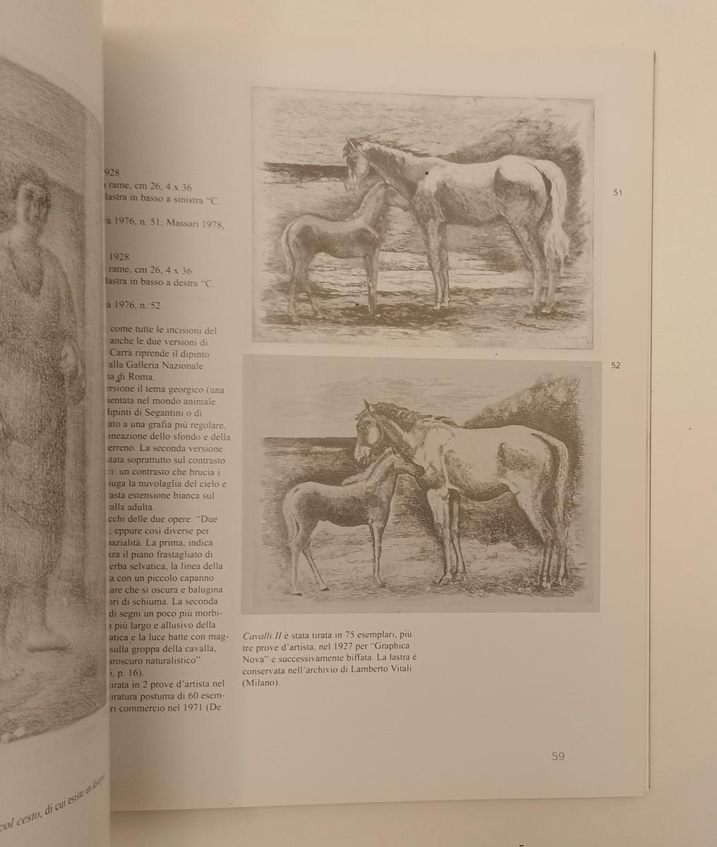 LT- CARRA' I MIEI RICORDI L'OPERA GRAFICA 1922/1964 - PONTIGGIA - MEDUSA- XFS172