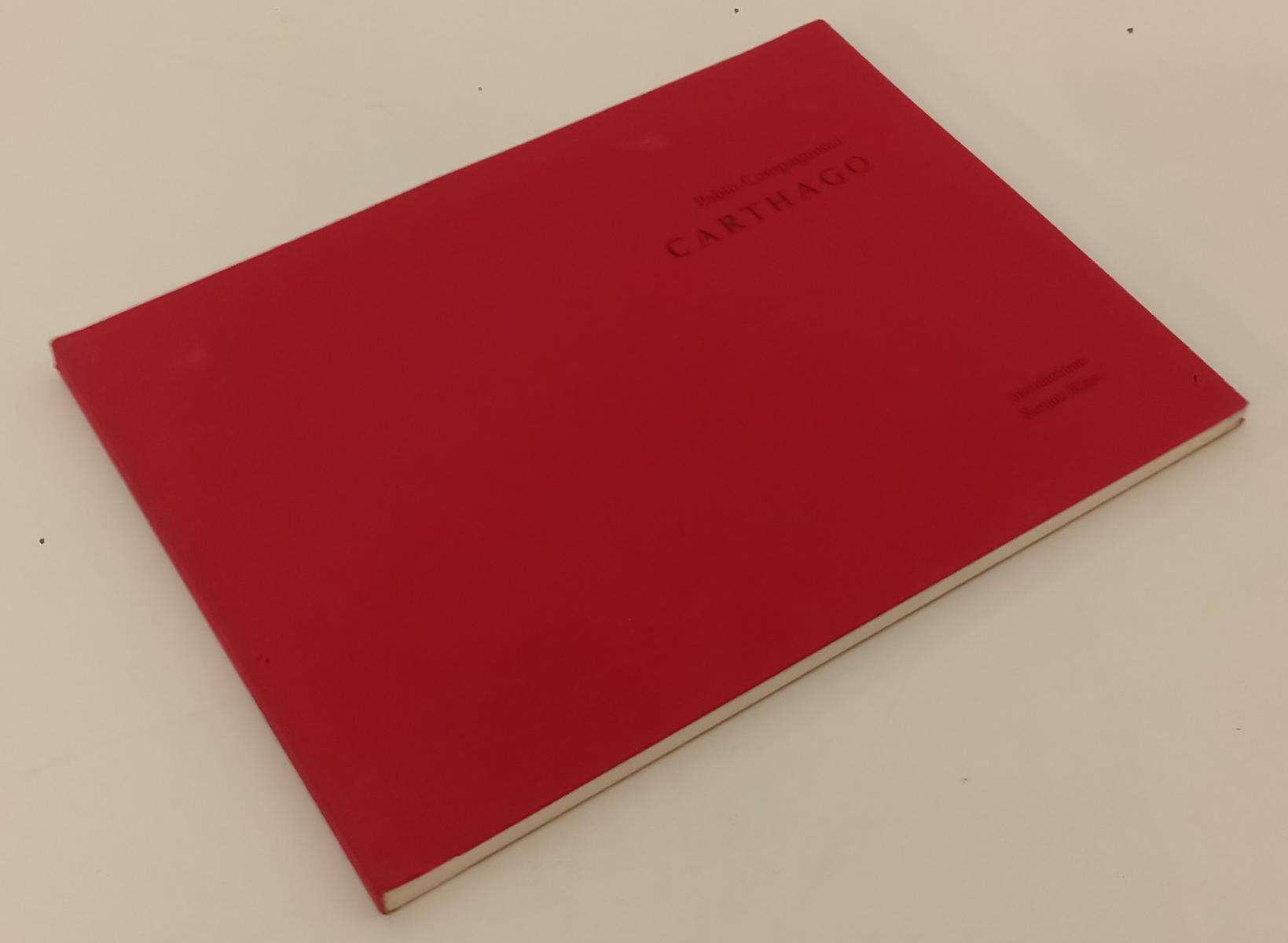 LT- PABLO COMPAGNUCCI CARTHAGO CATALOGO MOSTRA - RENATO RIZZI - 2000 - B- XFS159