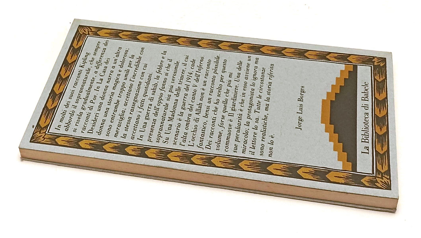 LN- LA CASA DEI DESIDERI - KIPLING - FRANCO MARIA RICCI - BIBLIOTECA BABELE