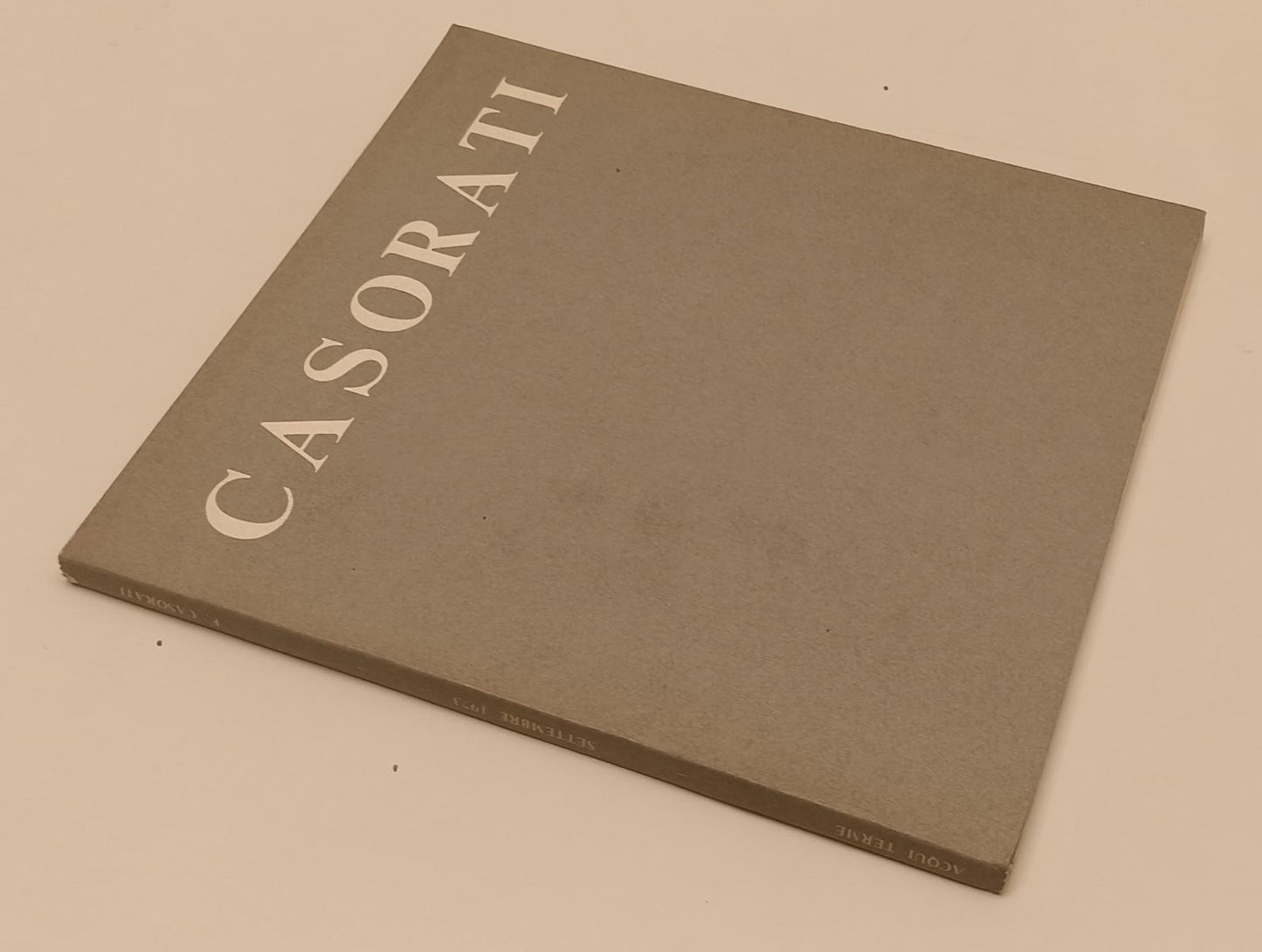 LT- FELICE CASORATI CATALOGO MOSTRA- GALLERIA BOTTEGA D'ARTE ACQUI TERME- XFS171
