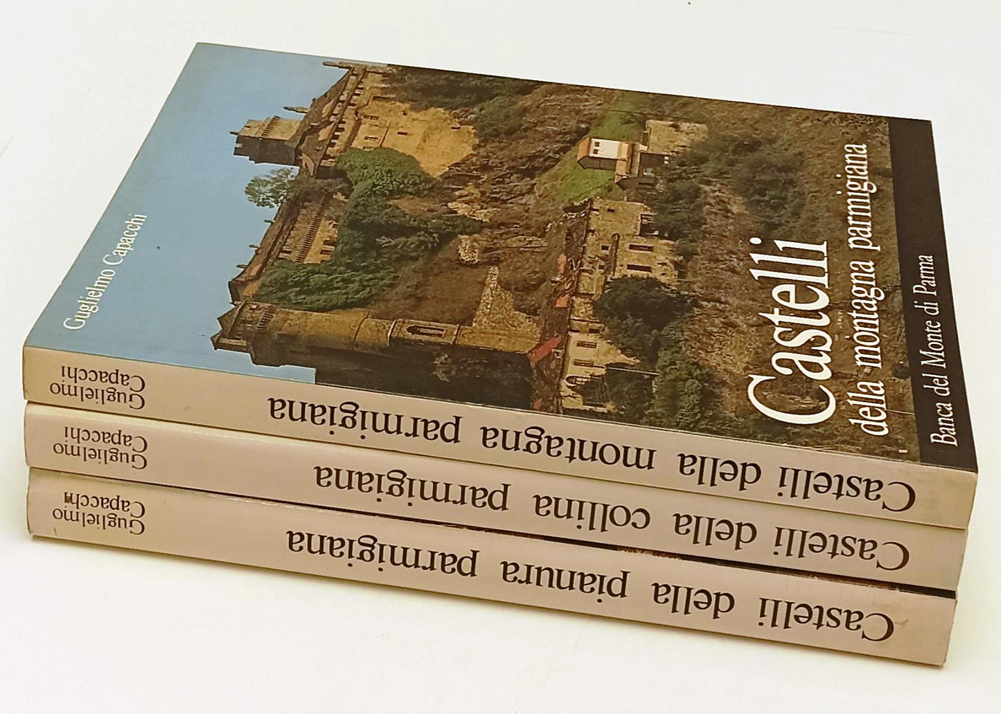 LV- CASTELLI PIANURA MONTAGNA PARMIGIANA 3 VOLUMI - CAPACCHI ---- 1976 -- WPR319