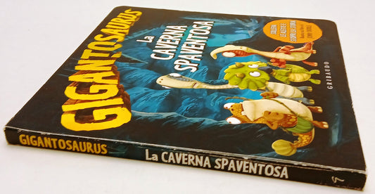 LB- GIGANTOSAURUS LA CAVERNA SPAVENTOSA con ALETTE-- GRIBAUDO--- 2021- C- YFS332