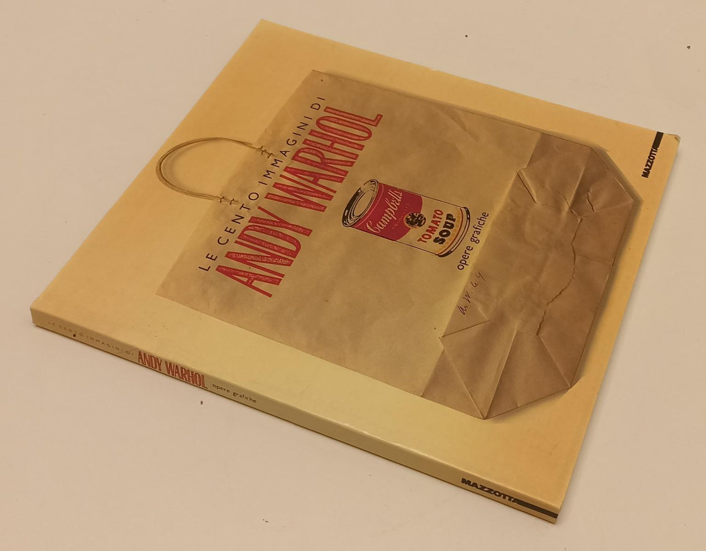 LT- LE CENTO IMMAGINI DI ANDY WARHOL OPERE GRAFICHE CATALOG O- MAZZOTTA - XFS173