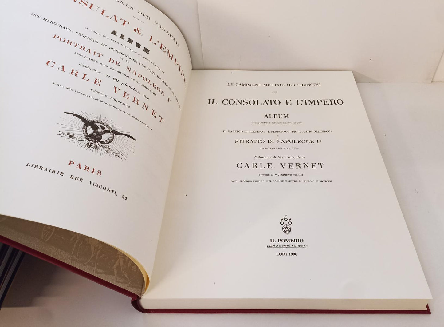 LT- CAMPAGNES DES FRANCAIS SOUS EL CONSULAT ET L'EMPIRE - VERNET - POMERIO- 1996- ZFS319