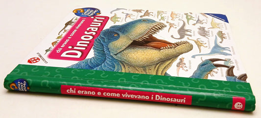 LB- CHI ERANO E COME VIVEVANO I DINOSAURI- RAVENSBURGER- LA COCCINELLA- C-YFS921
