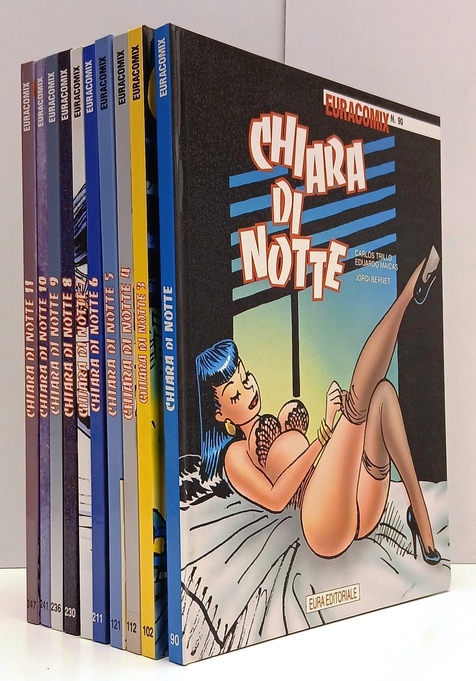 FV- CHIARA DI NOTTE 1/11 COLLEZIONE COMPLETA - TRILLO MAICAS - EURACOMIX- C- H25