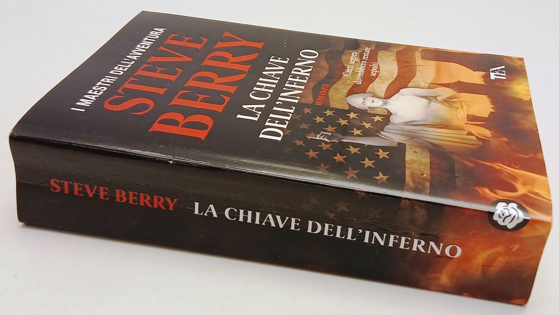 LN- LA CHIAVE DELL'INFERNO- STEVE BERRY- TEA- MAESTRI AVVENTURA-- 2019- B-YFS959