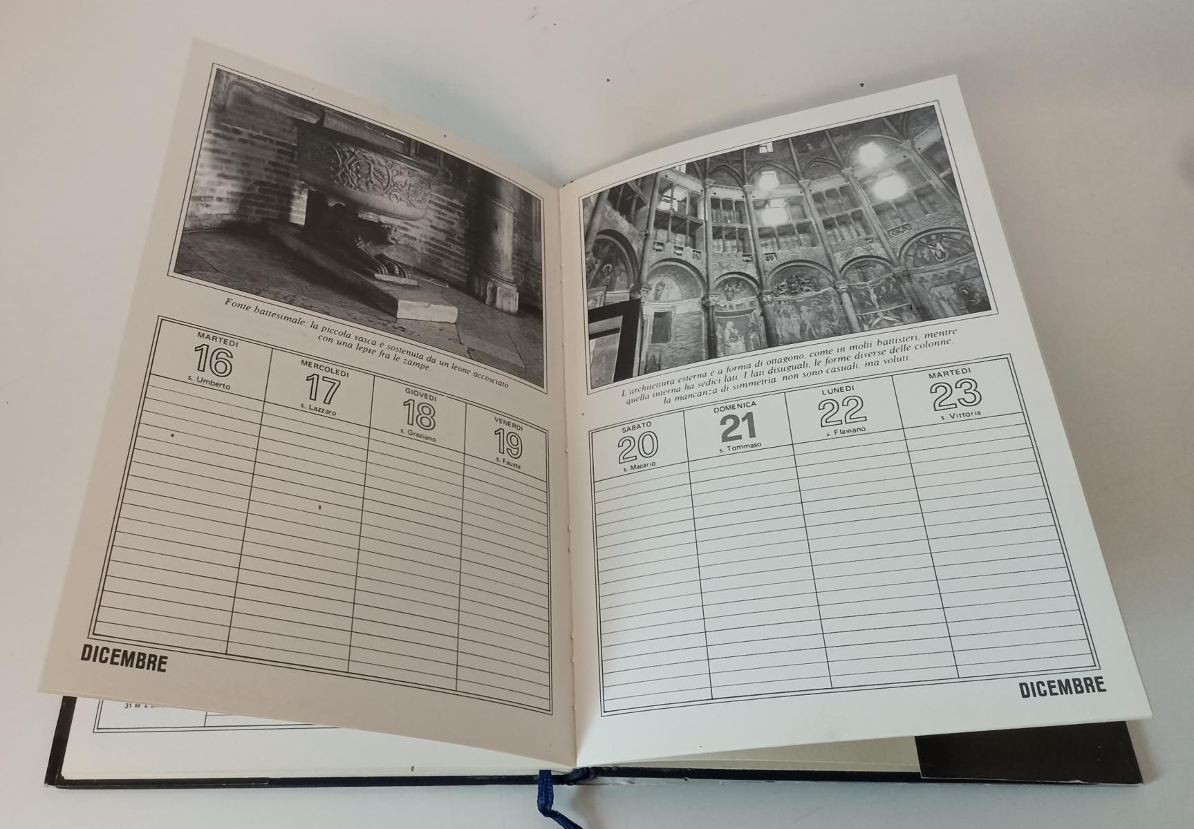 LT- LE CHIESE DI PARMA LIBRO AGENDA 1980 -- DELTA EDITRICE --- 1980 - CS - WPR
