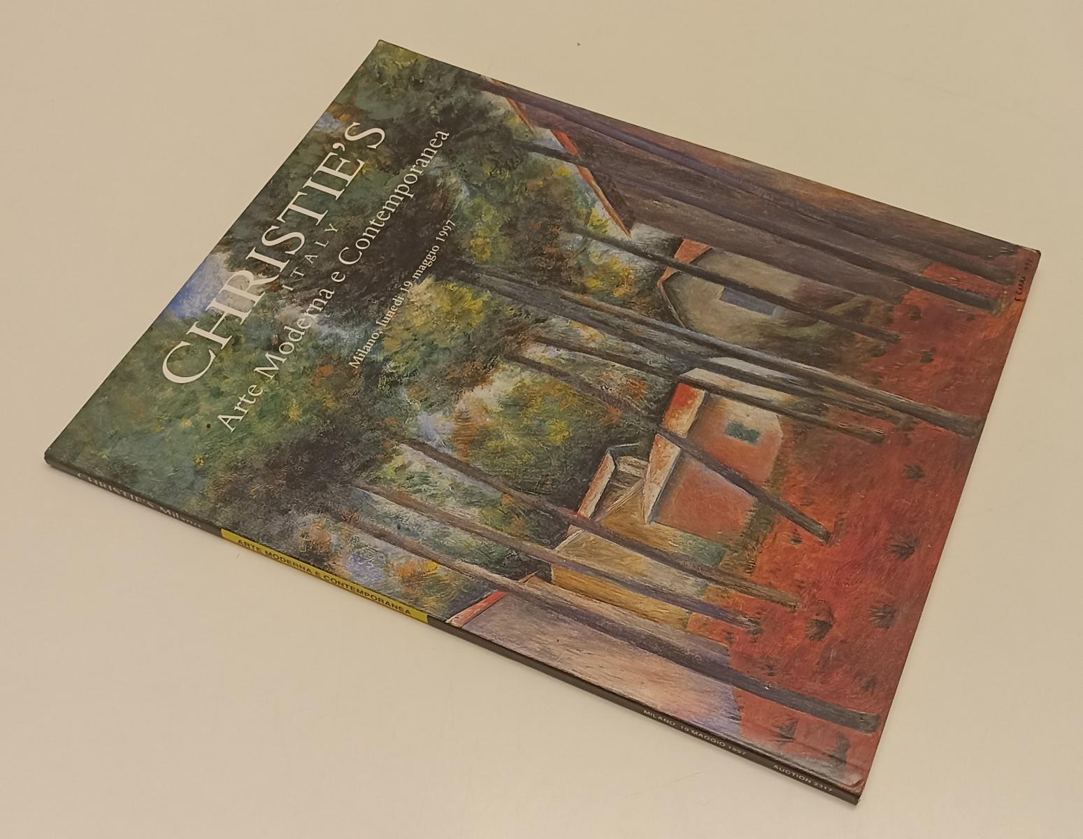LT- CHRISTIE'S CATALOGO ASTA ARTE MODERNA CONTEMPORANEA MILANO MAG 1997 - YFS146