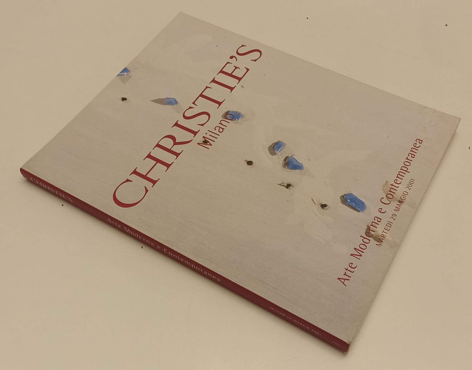 LT- CHRISTIE'S MILANO CATALOGO ASTA ARTE MODERNA CONTEMPORANEA MAG 2001 - YFS146