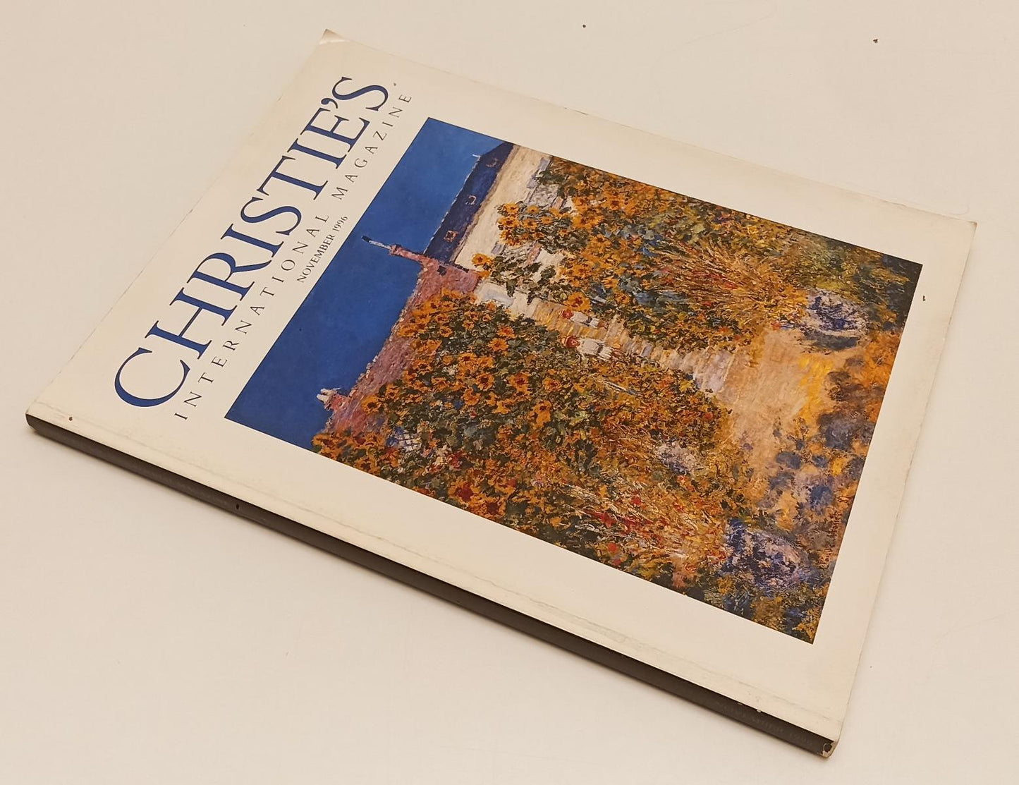 LT- CHRISTIE'S INTERNATIONAL MAGAZINE CATALOGO ASTA NOVEMBER 1996 - YFS128