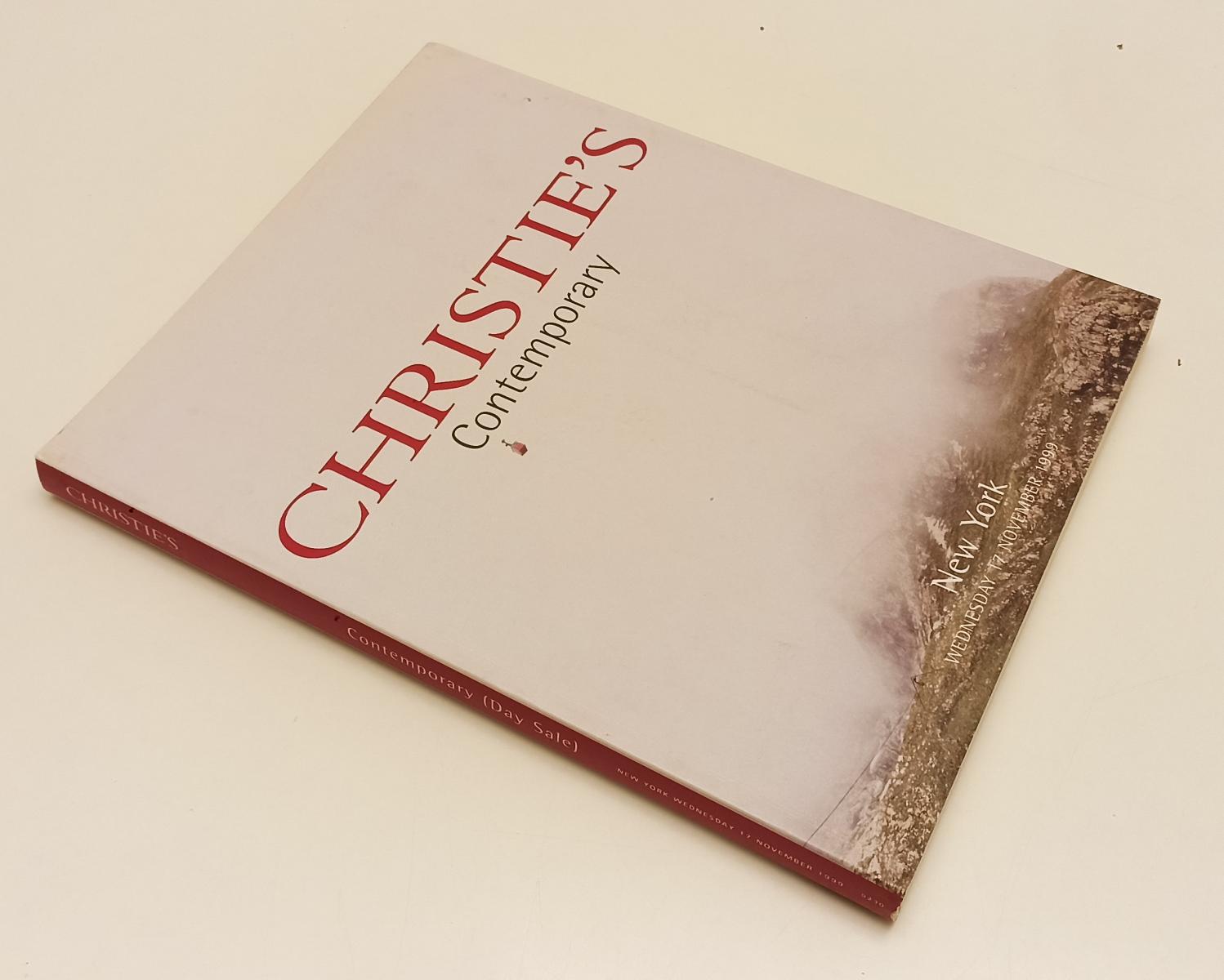 LT- CHRISTIE'S CONTEMPORARY CATALOGO ASTA NEW YORK 17 NOVEMBRE 1999 - B - YFS146