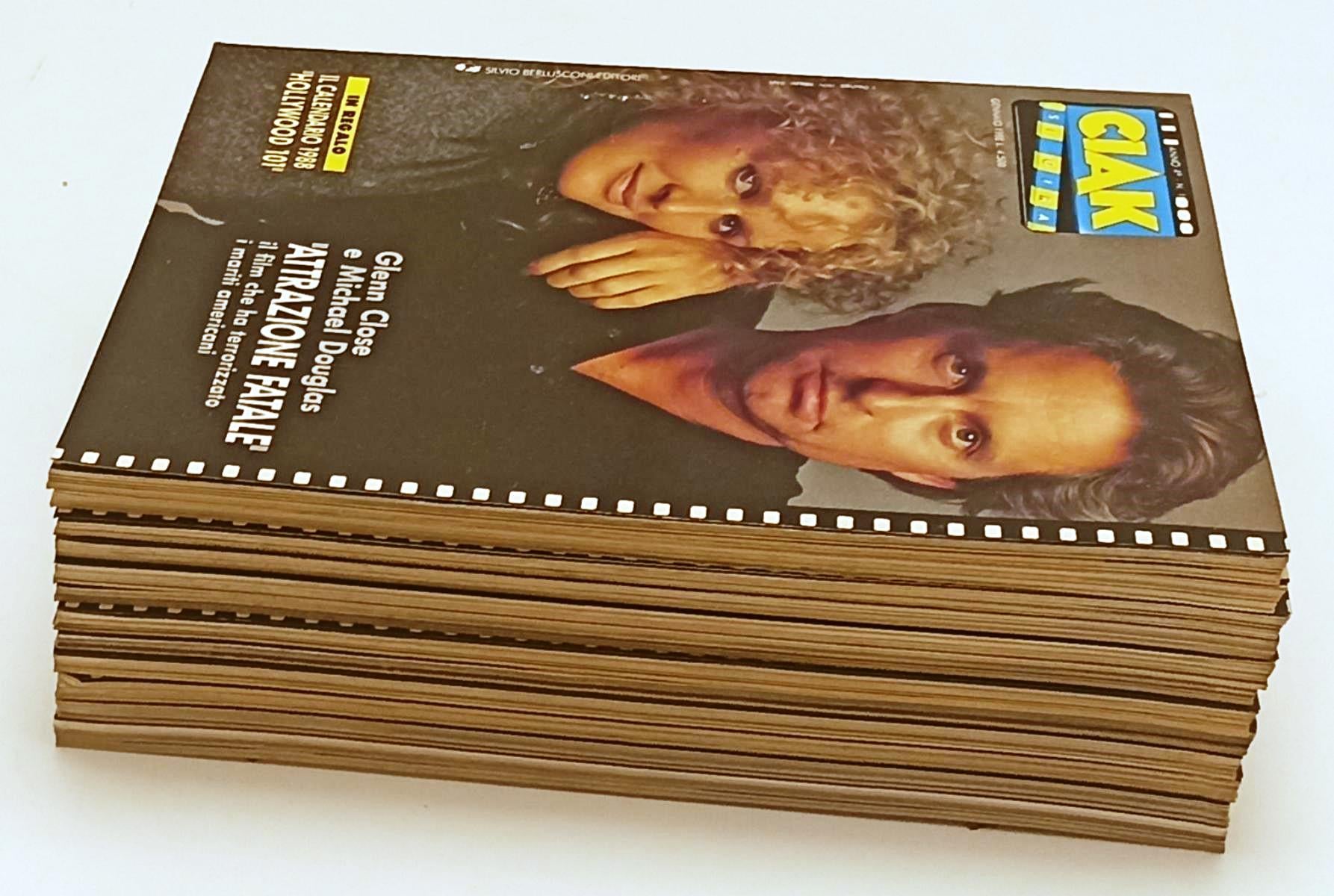 LR- RIVISTA CIAK SI GIRA 1/12 GENNAIO/DICEMBRE COMPLETA CON SCHEDE- 1988 - YFS730