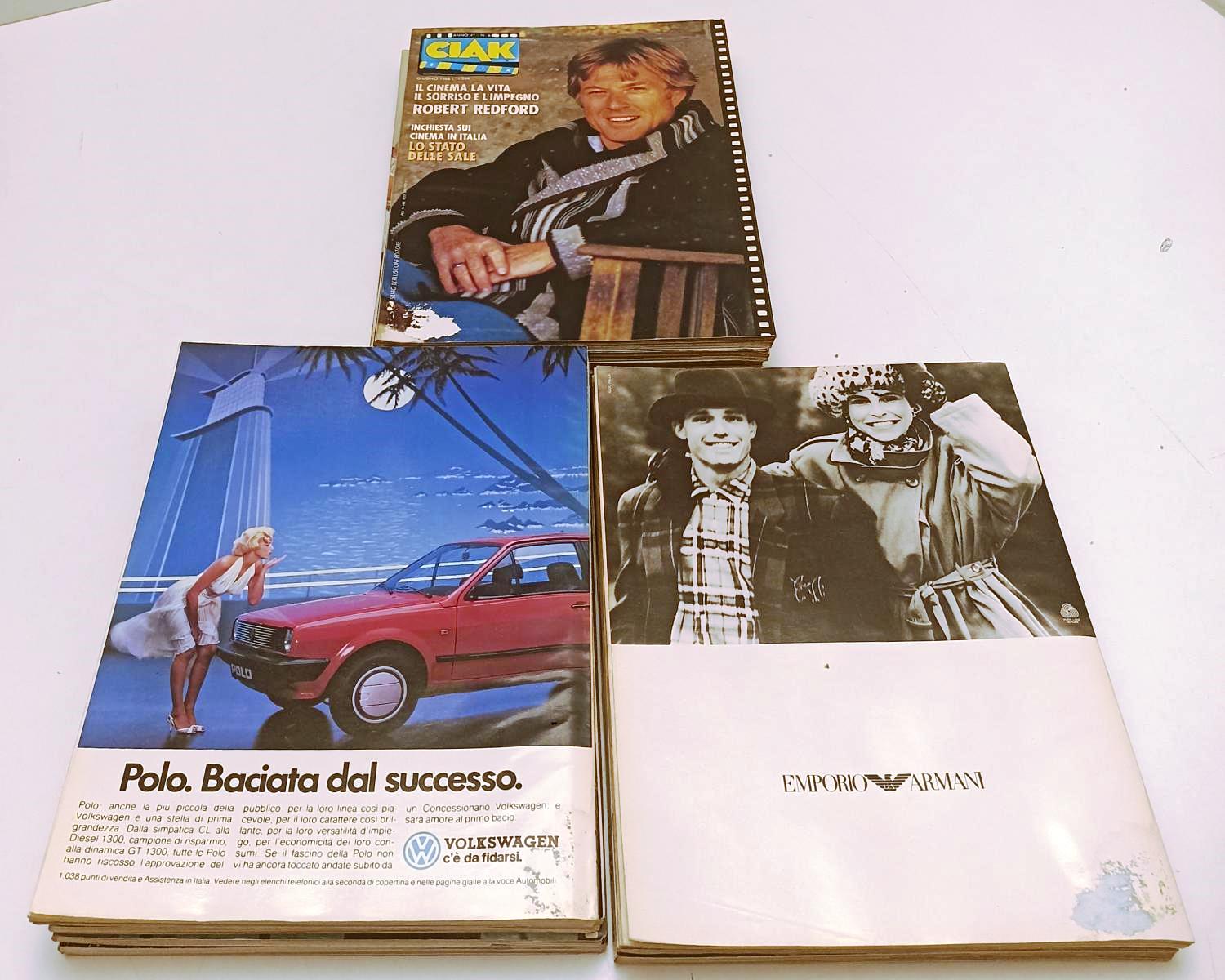 LR- RIVISTA CIAK SI GIRA 1/12 GENNAIO/DICEMBRE COMPLETA CON SCHEDE- 1988 - YFS730