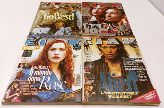 LW- RIVISTA CIAK 1/12 GENNAIO/DICEMBRE ANNATA COMPLETA 1998 - YFS78