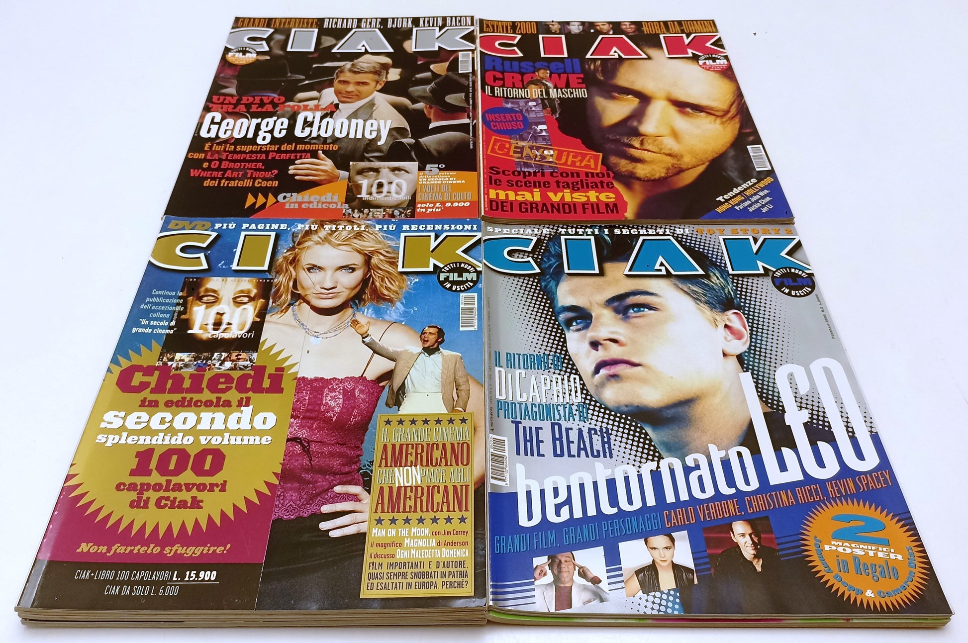 LW- RIVISTA CIAK 1/12 GENNAIO/DICEMBRE ANNATA QUASI COMPLETA 2000 - YFS341