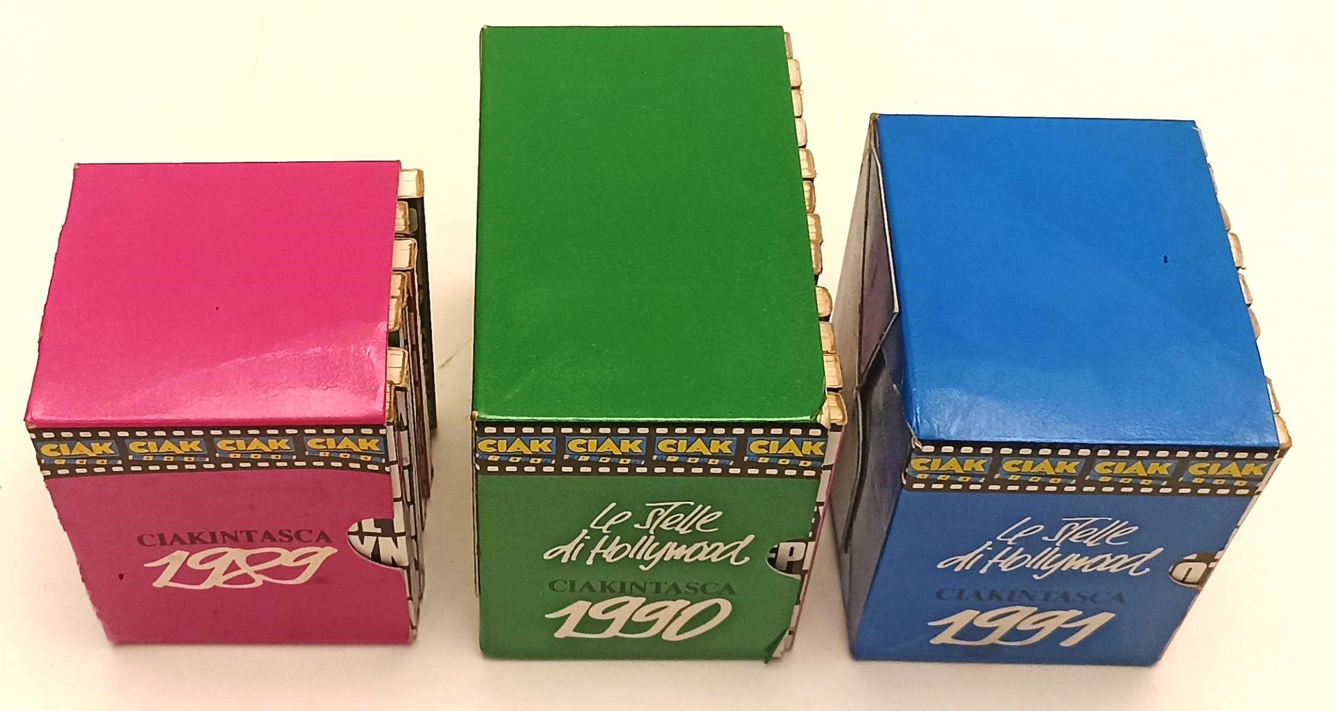 LZ- LE STELLE DI HOLLYWOOD CIAKINTASCA 28 VOLUMETTI -- CIAK --- 1990 - B- ZFS152