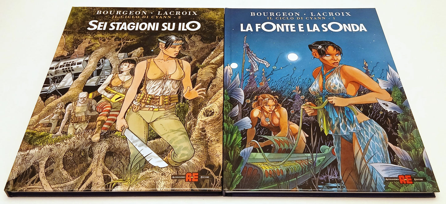 FV- IL CICLO DI CYANN VOLUMI 1/2- BOURGEON LACROIX- ALESSANDRO ED.- 2012- C- Z25