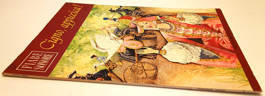 LB- FIABE SONORE N.27 CIGNO APPICCICA + disco 45 giri - FABBRI - RVSa738