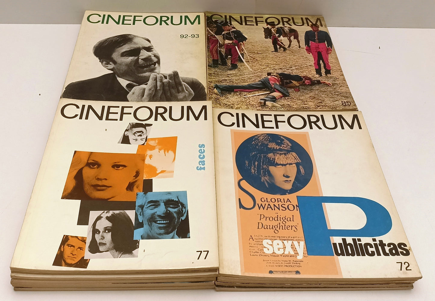 LW- CINEFORUM CINE FORUM LOTTO 1/200 (-19 numeri) - 1961/1980 - B - BLCP65