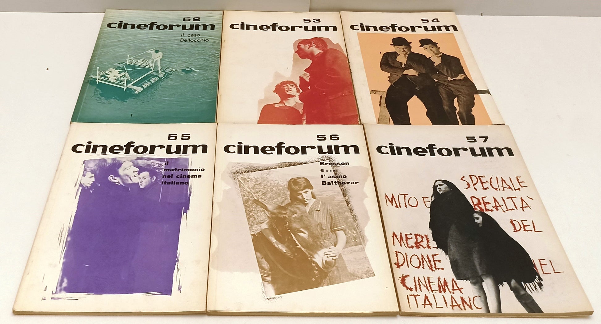 LW- CINEFORUM CINE FORUM LOTTO 1/200 (-19 numeri) - 1961/1980 - B - BLCP65