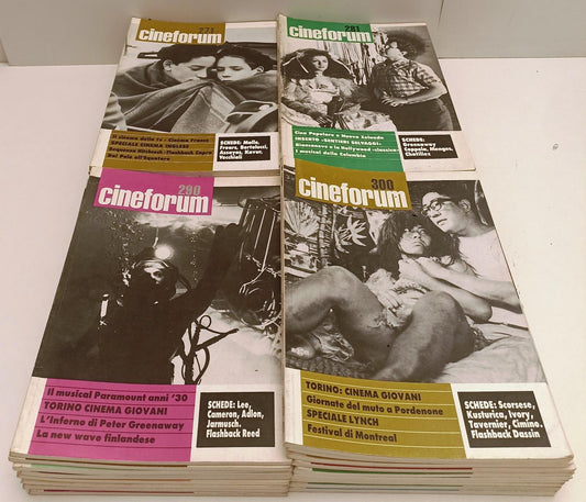 LW- LOTTO RIVISTA CINEFORUM 201/425 SEQUENZA COMPLETA - BLCG4
