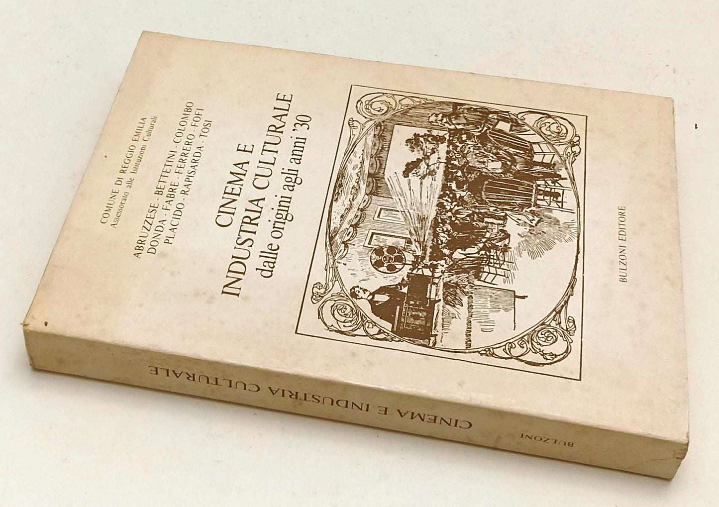 LW- CINEMA E INDUSTRIA CULTURALE ORIGINI ANNI '30 -- BULZONI --- 1979- B- YFS963