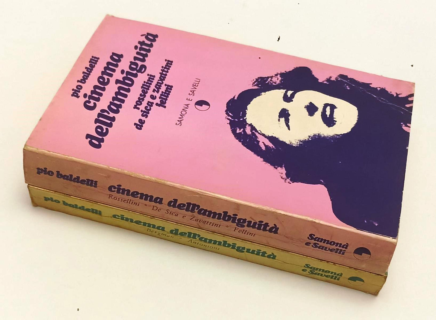 LW- CINEMA DELL'AMBIGUITA' 2 VOLUMI - BALDELLI- SAMONA SAVELLI- 1969- B- YFS475