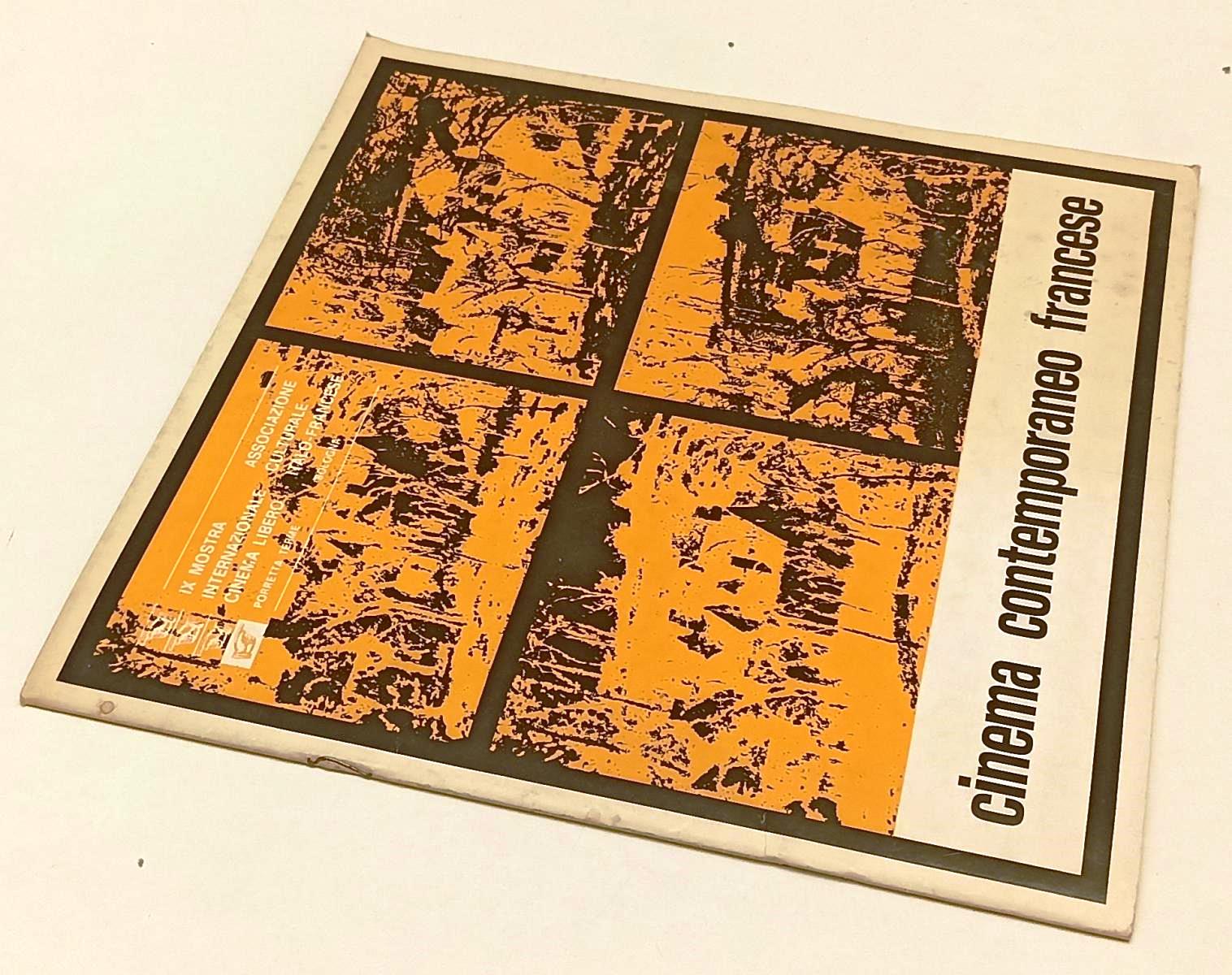 LW- CINEMA CONTEMPORANEO FRANCESE IX MOSTRA CINEMA LIBERO - 1978 - S - YFS504