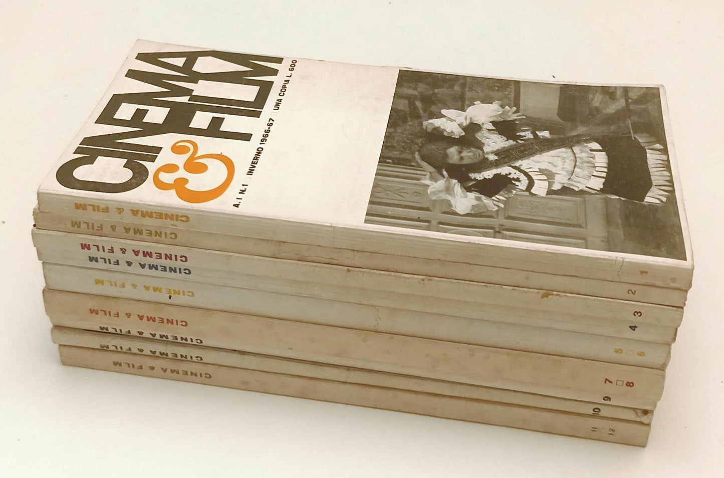 LW- CINEMA & FILM 1/12 ANNO I/IV 9 VOLUMI - 1966/67-1970 - B - YFS555