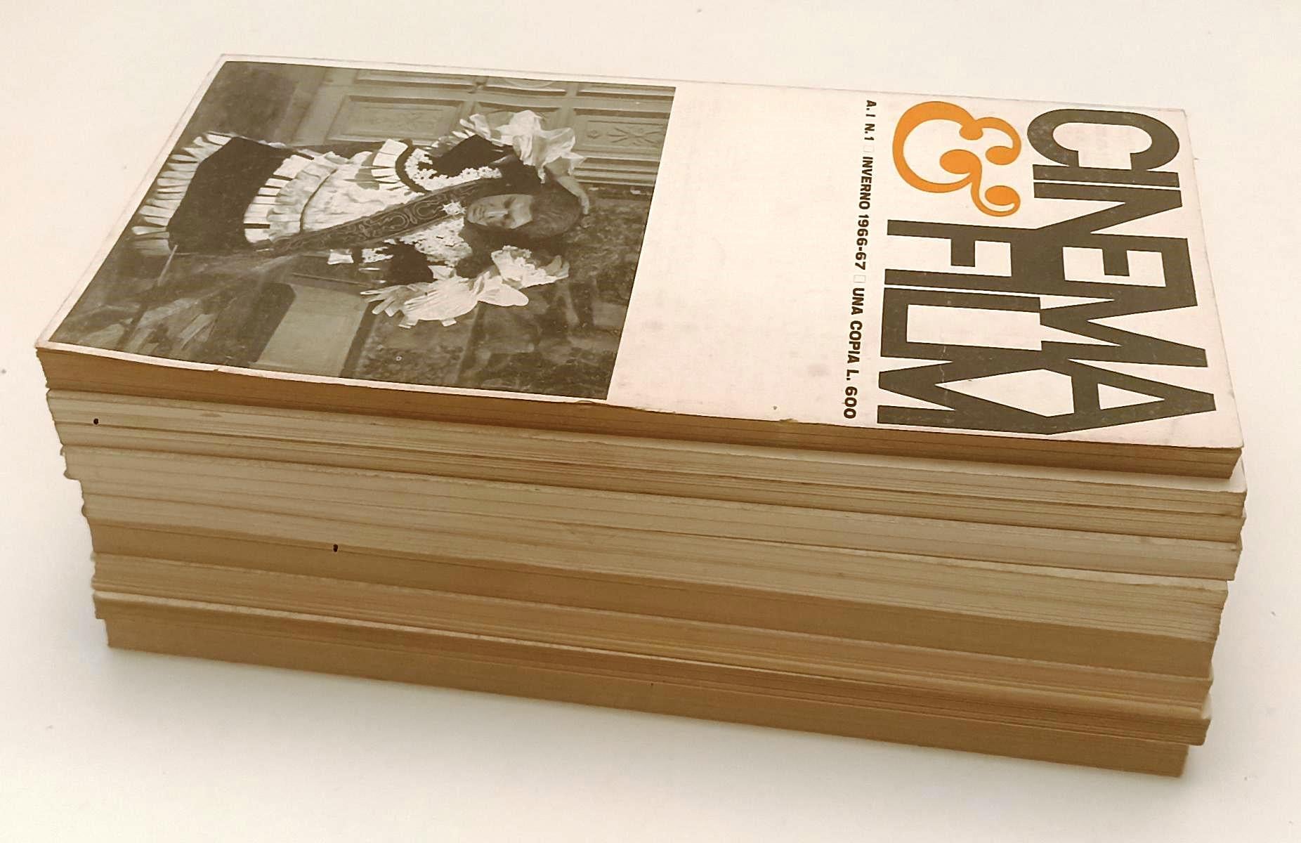 LW- CINEMA & FILM 1/12 ANNO I/IV 9 VOLUMI - 1966/67-1970 - B - YFS555