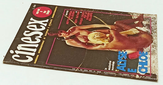 LX- RIVISTA CINESEX ANNO III N.35 1971 ALYSE E CHLOE - RVSa474