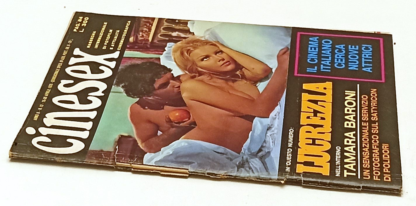 LX- RIVISTA CINESEX ANNO II N.13 1970 LUCREZIA TAMARA BARONI - RVSa481