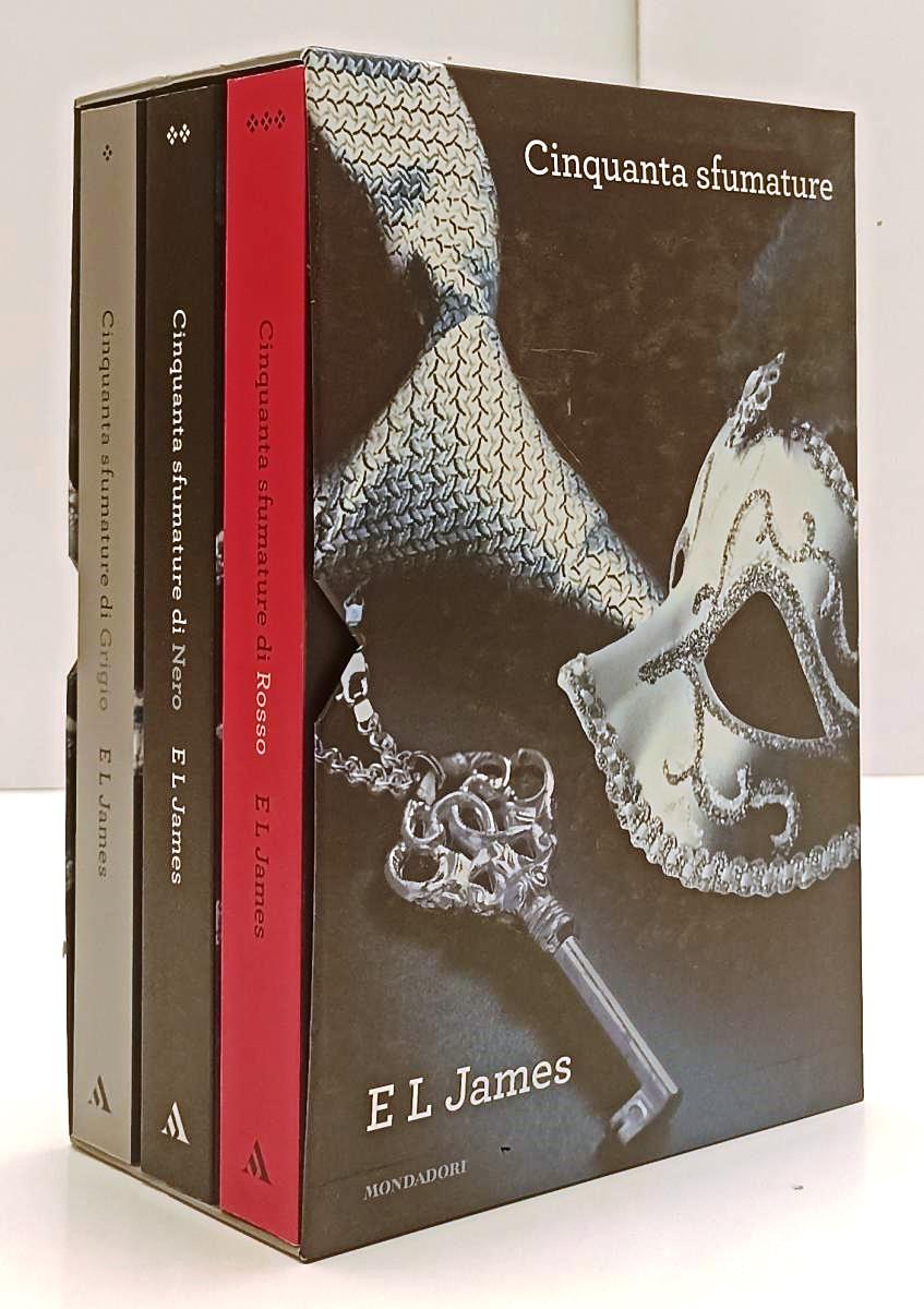 LN- CINQUANTA SFUMATURE DI ROSSO GRIGIO NERO - JAMES - MONDADORI- 2012- B- XFS33