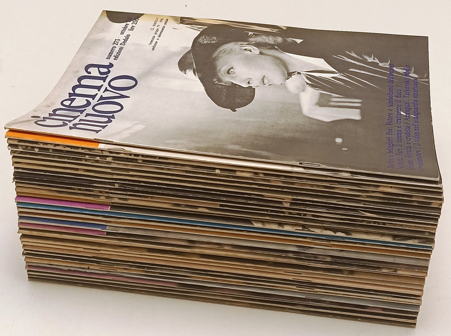 LW- LOTTO CINEMA NUOVO 32 RIVISTE 273/298 + 314/325- DEDALO- 1981/1990- S-BLCP72