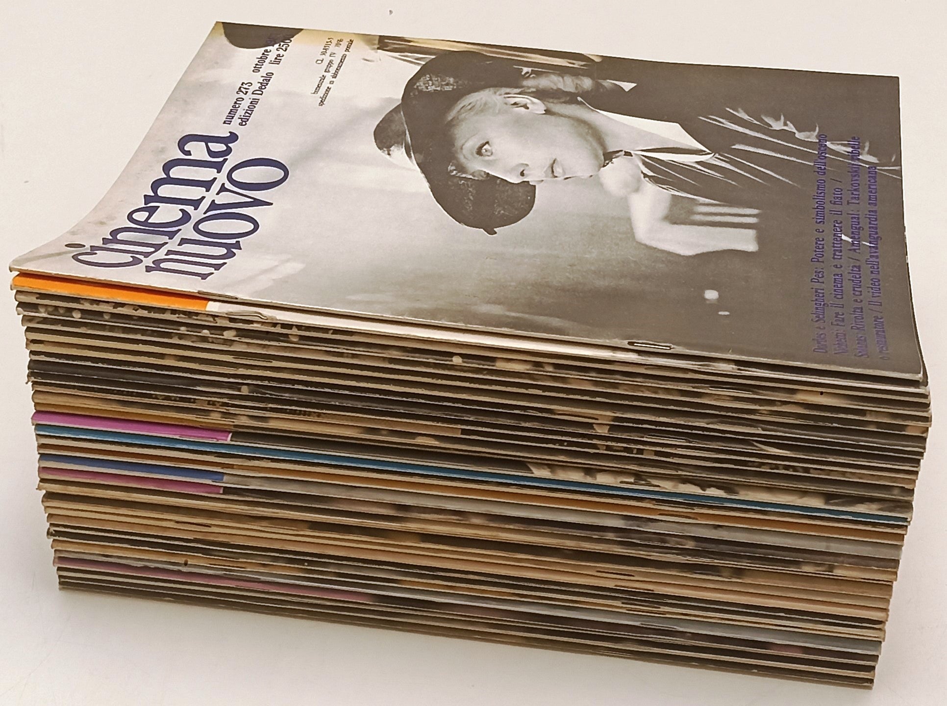 LW- LOTTO CINEMA NUOVO 32 RIVISTE 273/298 + 314/325- DEDALO- 1981/1990- S-BLCP72