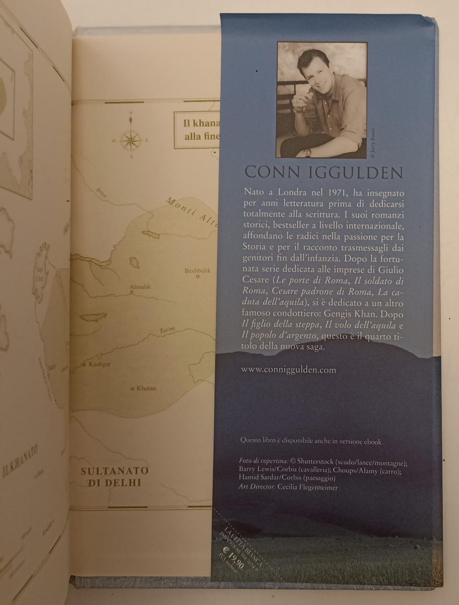 LN- LA CITTA' BIANCA STIRPE DI GENGIS KHAN- IGGULDEN- PIEMME--- 2011- CS- YFS192