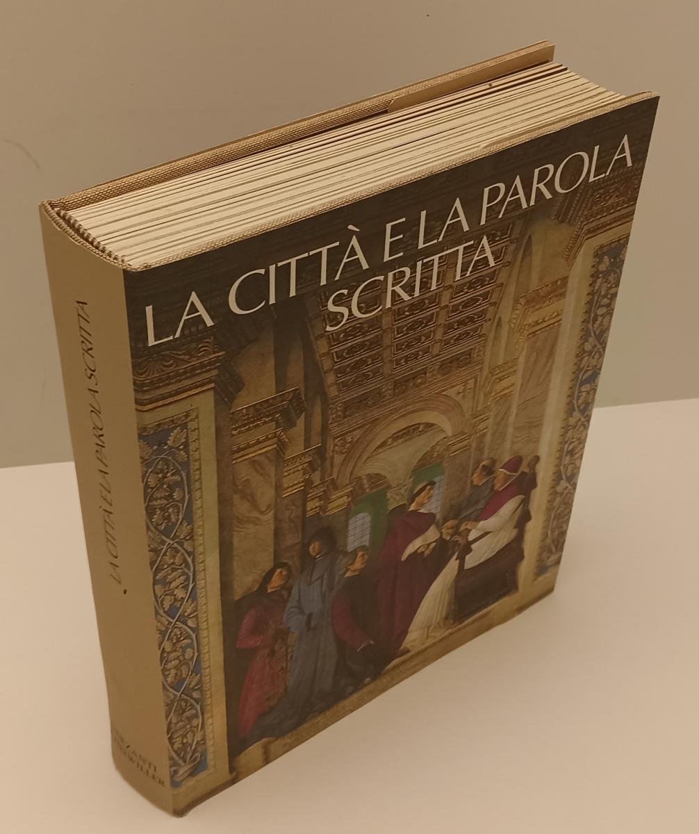 LT- LA CITTA' E LA PAROLA SCRITTA -- GARZANTI SCHEIWILLER --- 1997 - CS - YFS139