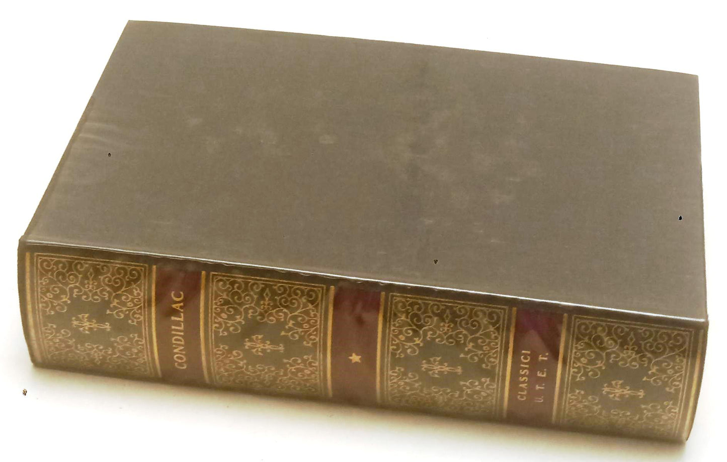 LS- OPERE - DE CONDILLAC- UTET - CLASSICI DELLA FILOSOFIA- 1a ED.- 1976- CS- XFS