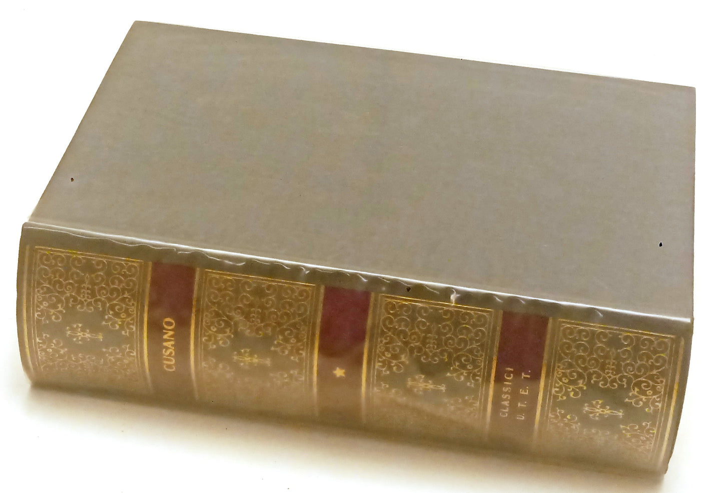 LS- OPERE FILOSOFICHE - CUSANO - UTET- CLASSICI FILOSOFIA- 1a ED.- 1972- CS- XFS