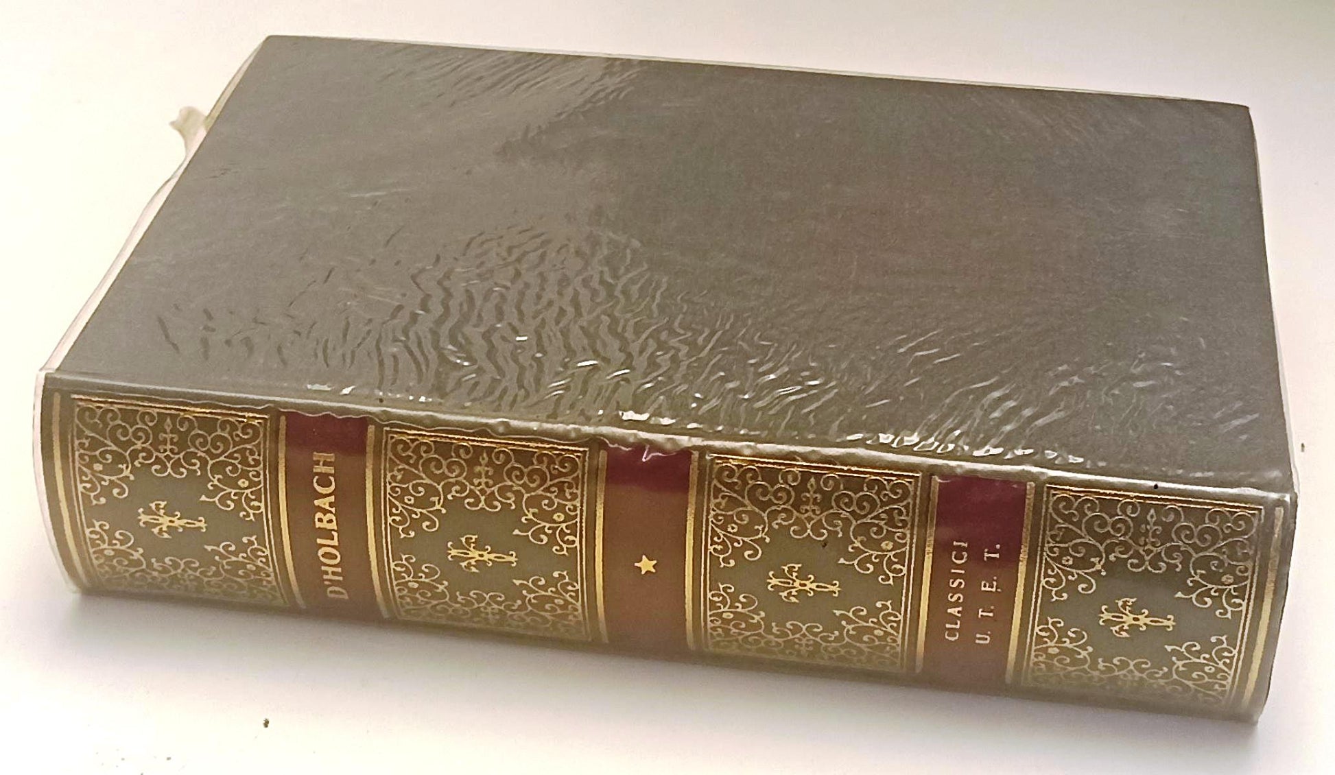 LS- SISTEMA DELLA NATURA- D'HOLBACH- UTET- CLASSICI FILOSOFIA-- 1978- CS- XFS