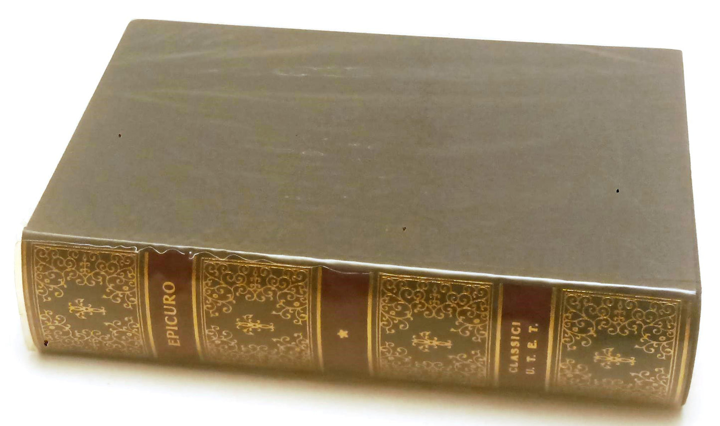 LS- OPERE - EPICURO - UTET - CLASSICI DELLA FILOSOFIA - 1a ED. - 1974 - CS - XFS