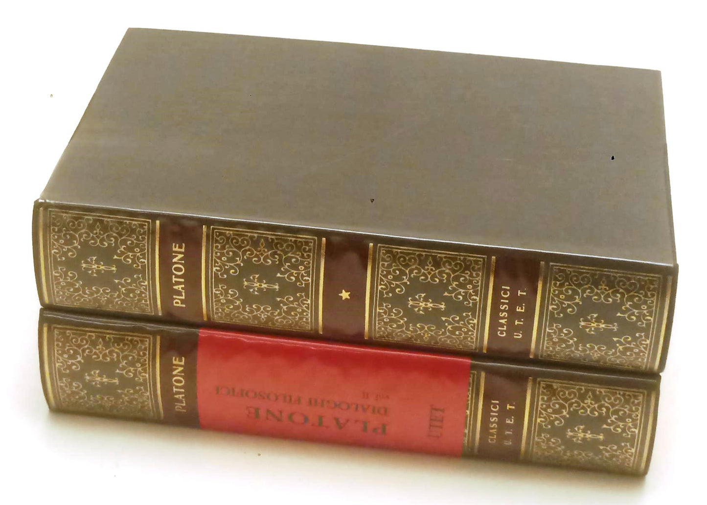 LS- DIALOGHI FILOSOFICI 2 VOLUMI - PLATONE - UTET - CLASSICI FILOSOFIA - CS- XFS