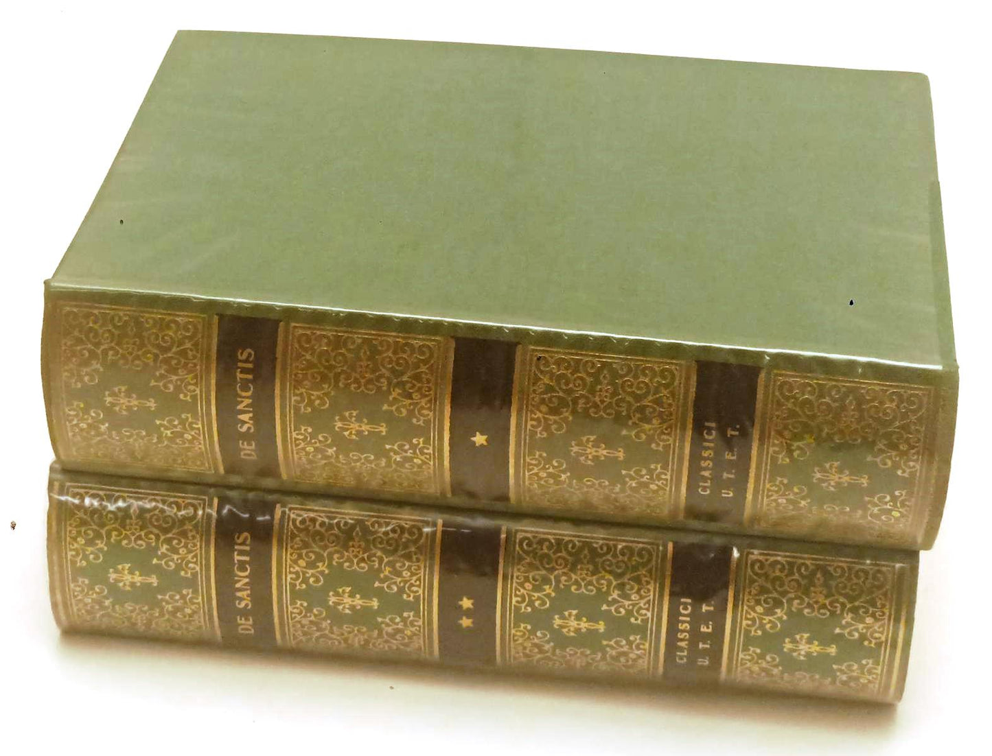 LS- STORIA LETTERATURA + SCRITTI 2 VOLUMI- DE SANCTIS- UTET- CLASSICI ITALIANI- XFS