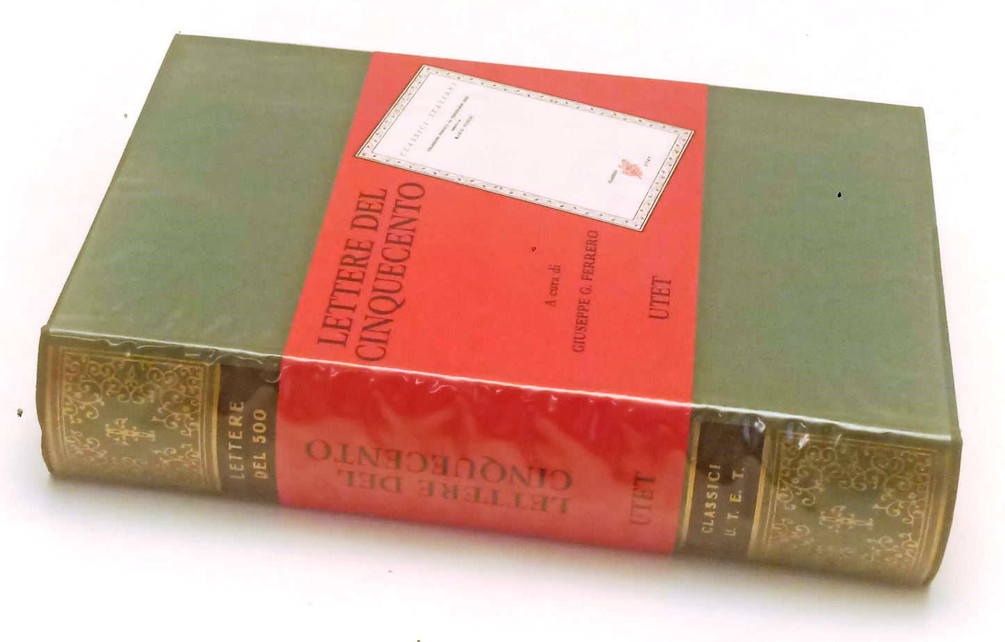 LS- LETTERE DEL '500 CINQUECENTO -- UTET - CLASSICI ITALIANI -- 1977 - CS - XFS