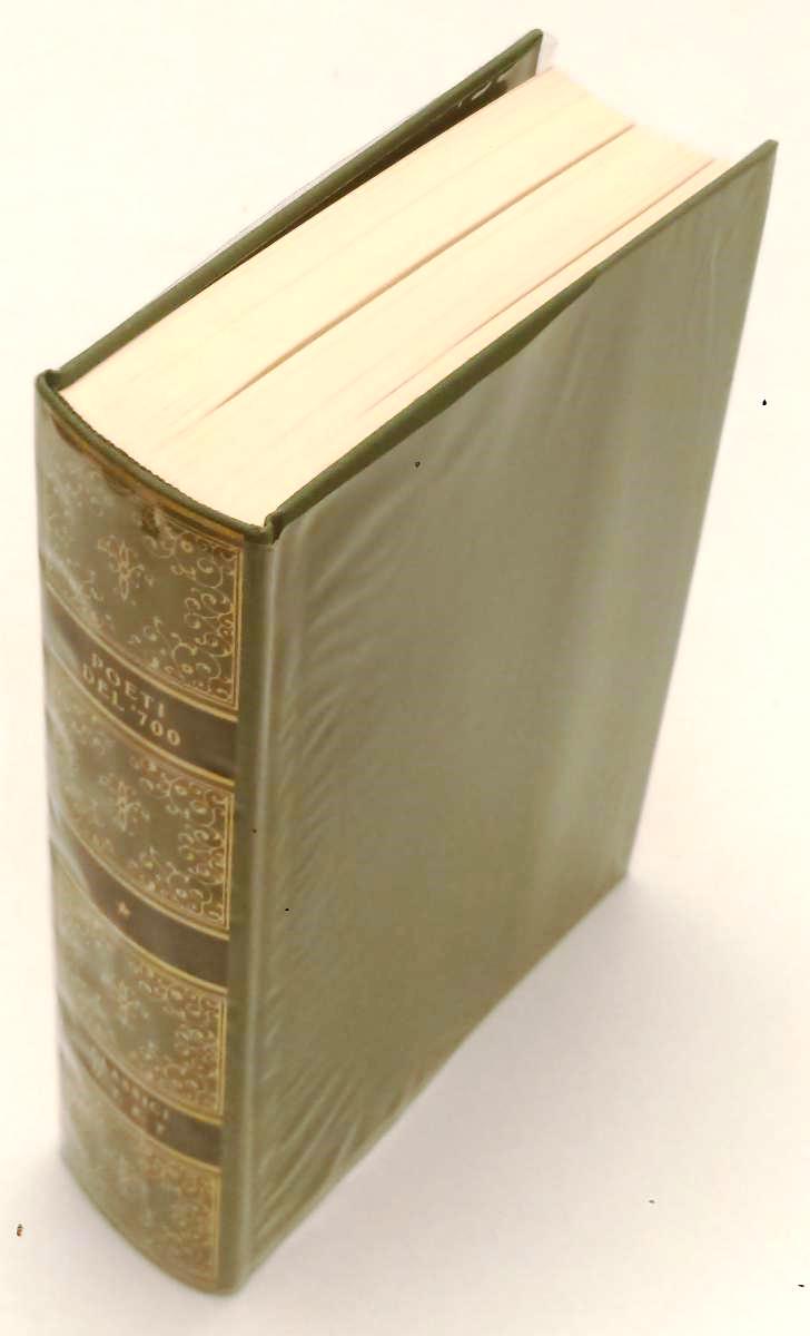 LS- POETI DEL '700 SETTECENTO -- UTET - CLASSICI ITALIANI- 1a ED.- 1989- CS- XFS